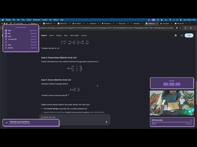 [LIVECODING] - Day #4 Bikin AI Sendiri : Python HashMaps, OOP & Dasar Matrics