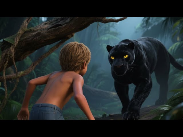 The Jungle Book Mowgli and The Black Panther🌴3D 4K Bedtime Stories for Kids in English  #cartoon