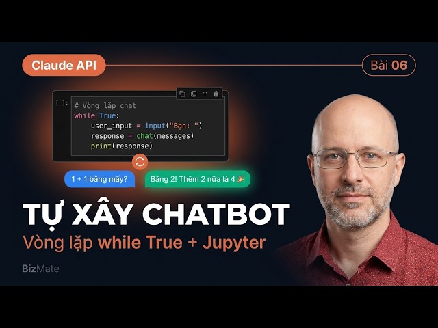 (Vietnamese Translation) CHAT EXERCISE — BUILDING A COMPLETE CHATBOT TERMINAL | Claude API Course...