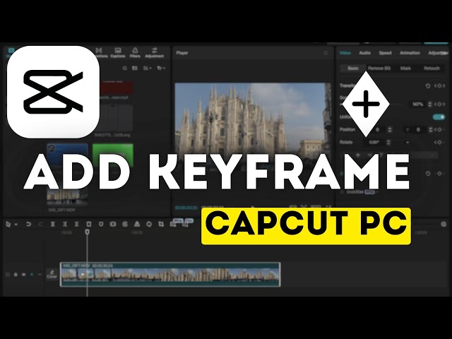 How to Add Keyframe in CapCut PC