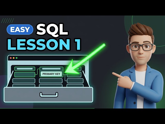 SQL Lesson 1: Every App You Use Is Just Boxes in a Cabinet