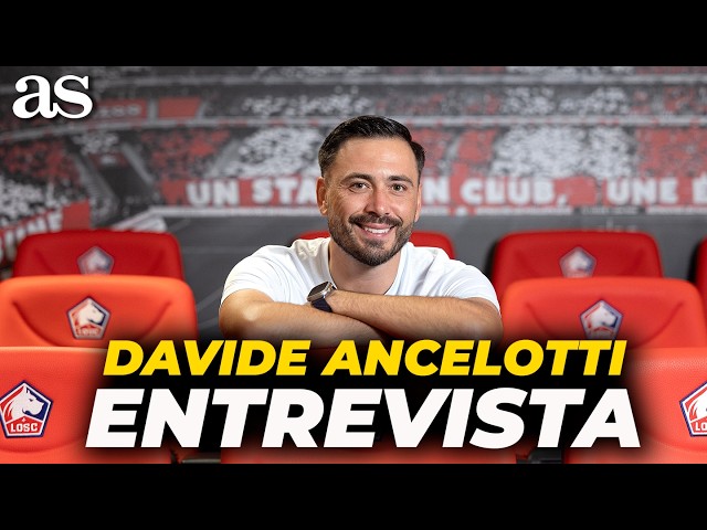 ENTREVISTA CON DAVIDE ANCELOTTI EN EXCLUSIVA: su padre Carlo, Real Madrid, Vinicius...