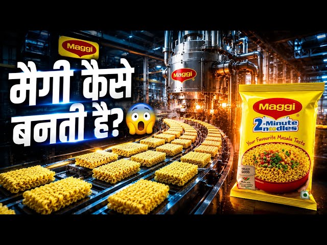 Maggi Kaise Banti Hai? 😱 | Inside Factory Tour