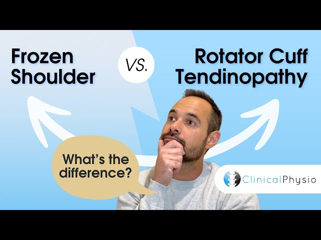 Frozen Shoulder vs Rotator Cuff Tendinopathy | Expert Physio Explains Key Clinical Difference!