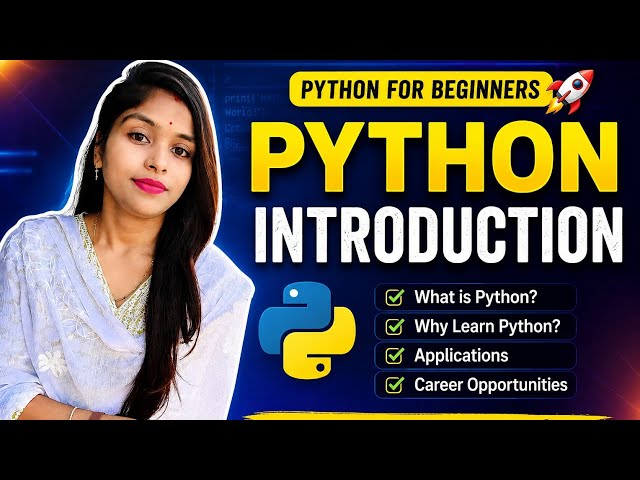  Class #1 ||Python for Beginners|| Python introduction #python #pythonprogramming #pythontutorial 