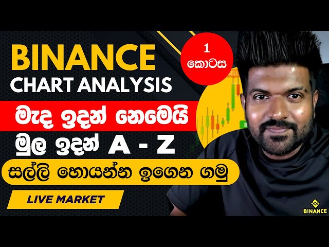 Earn money online home Binance Chart Analysis Sinhala 2025 | Course 01