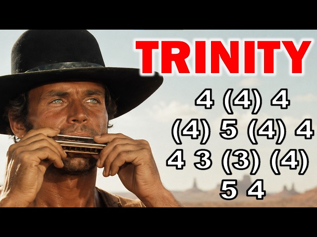 EASY WEST, TRINITY TITOLI HARMONICA ( C DIATONIC ), ARMÓNICA C, TABS, BLUES HARP C, GAITA DE BOCA C