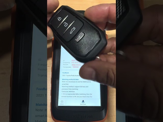 One Smart Key Fob Works on MOST Toyotas 😳 | Xhorse XM38 (key generating w/Xhorse pro max tool)