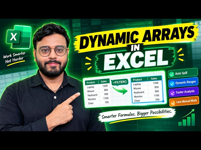 Dynamic Arrays in Excel