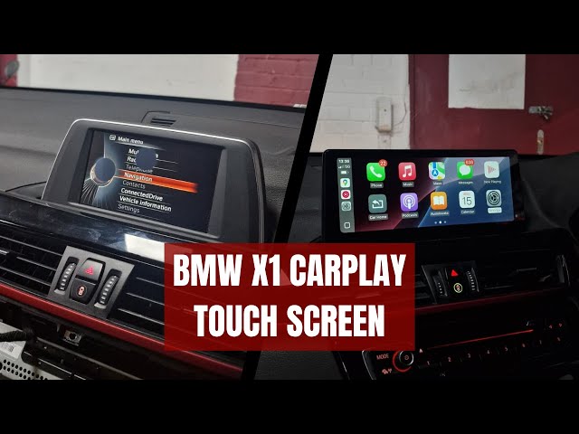 BMW X1 F48 Fitted with 10" Wireless Carplay & Android Auto Touch Screen | MAK Coding