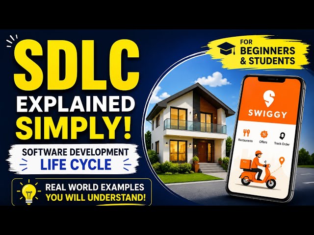 SDLC Explained Simply | Software Development Life Cycle for Beginners | Students