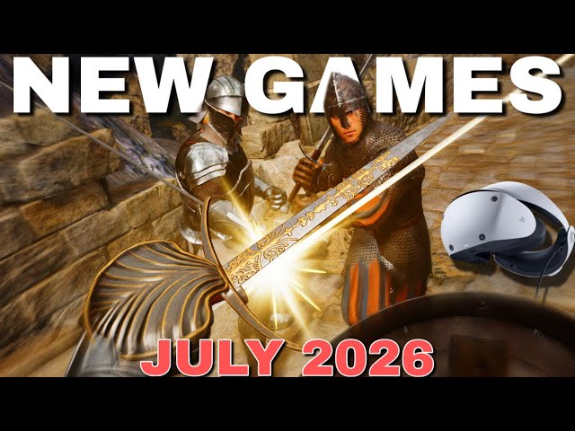 BEST PSVR2 Games Coming JULY 2026! | Games, Updates + MORE