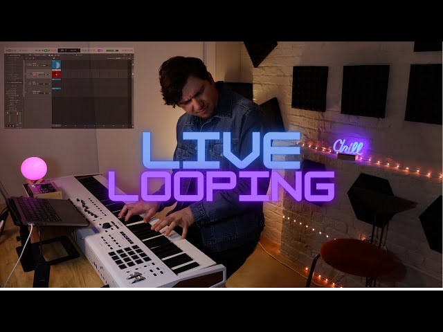 Live Loop Beat Making Performance using Logic Pro X Live Loops