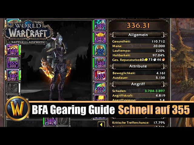 BFA Gearing Guide - Schnell auf 355
