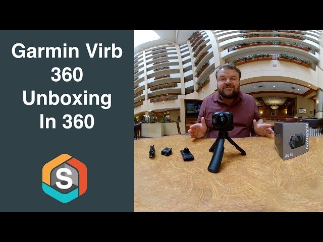 Garmin Virb 360 Unboxing in 360