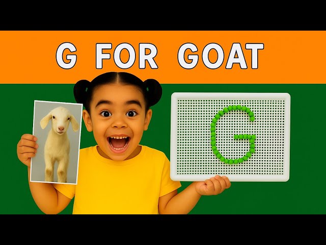 “Alphabet G Craft with Designer Board | Creative Learning for Kids”
