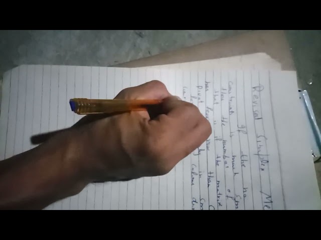 Revised Simplex Method of Optimal Theory // Ava Lily //