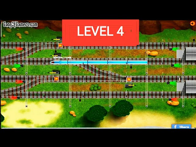 Train Traffic Control Level 4 Fast Mode Very Tough Level