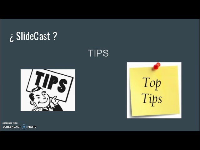 ¿SlideCast? - ¿Qué es SlideCast?
