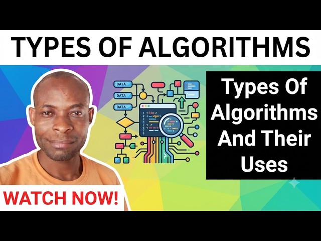 What Are The Types Of Algorithms And Their Uses? | Categories Of Algorithm And Their Applications