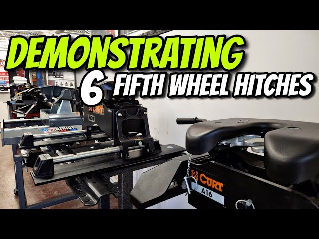 Demonstrating how various Fifth Wheel Hitches work!