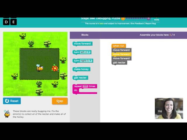 Course 2 - Bee - debugging