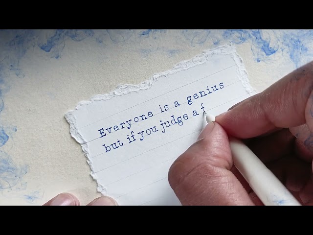 Writing Like a Typewriter ✍️⌨️ | Satisfying Print Handwriting & Perfect Lettering