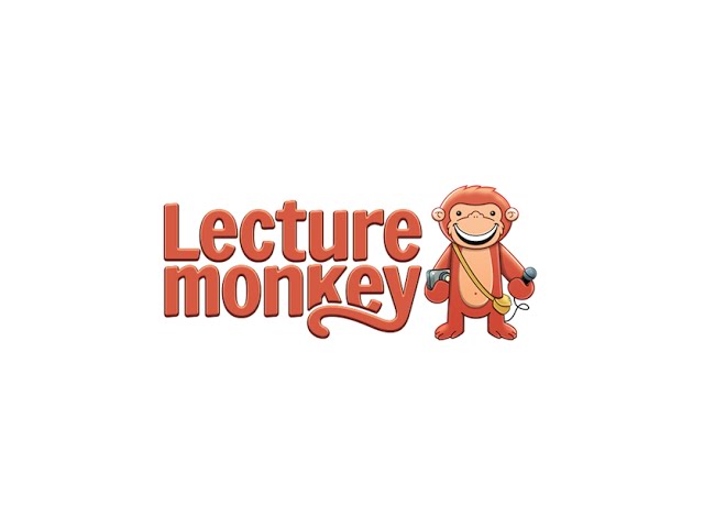 LectureMonkey - automated lecture notes and recording promo