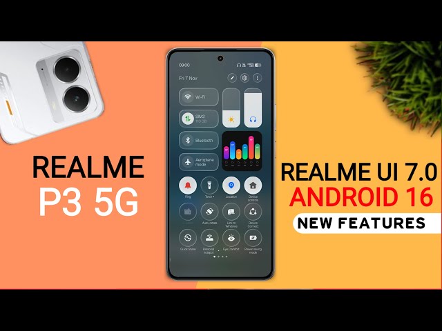 Realme P3 5G Realme Ui 7.0 Android 16 Update - 24+ Hidden Features | Realme P3 New Update