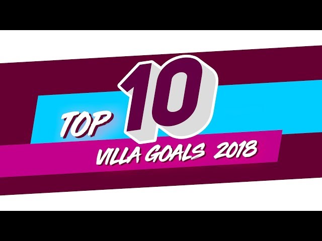 Aston Villa's top 10 goals in 2018