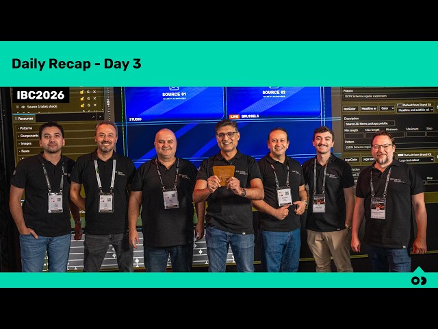 Daily Recap - Day 3 @IBCshow
