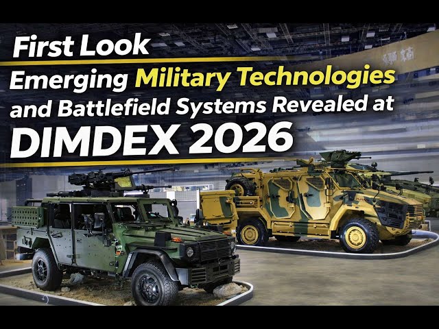 First Look Emerging Military Technologies and Battlefield Systems Revealed at DIMDEX 2026