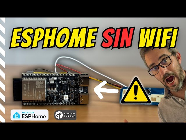 ESPHome without Wi-Fi is REAL! Here's How It's Done