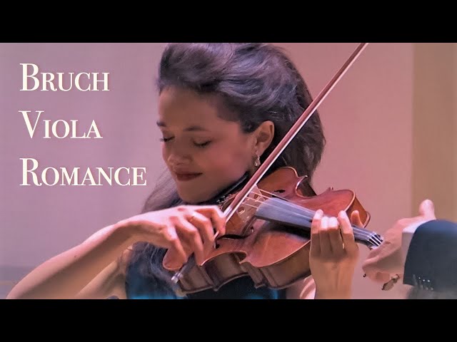 BRUCH Romance for Viola and Orchestra - Cristina Cordero