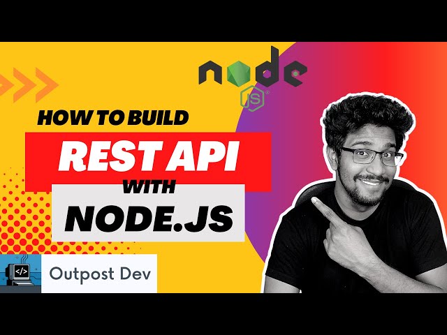 How to build a REST API with Node.js in Sinhala | Outpost Dev
