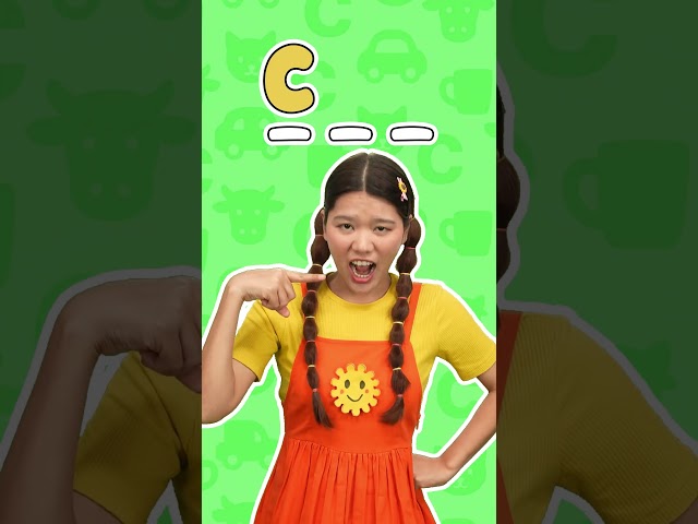 Ms Joy Teaches Words With "C" to Kids 😺🐄