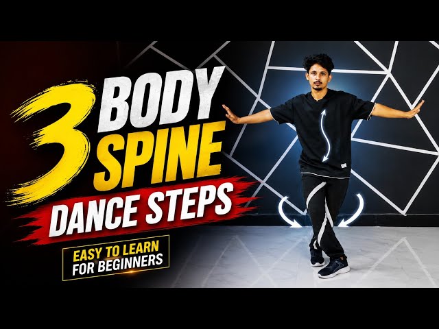 3 Basic Body Spin Dance Steps Tutorial: Step by Step