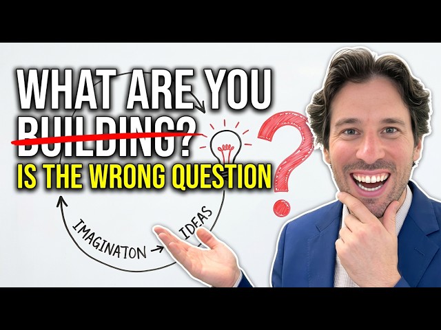 "What Are You Building?" Is the Wrong Question