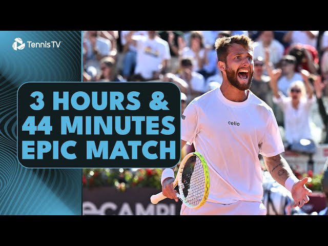 Incredible Holger Rune vs Corentin Moutet Drama | Rome 2025 Highlights