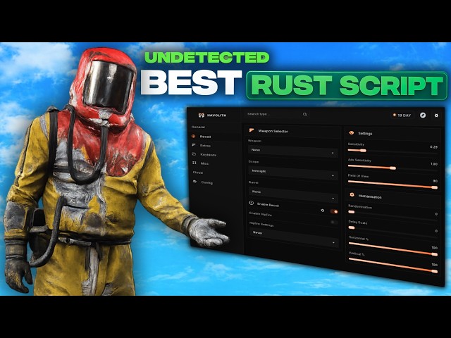 I BOUGHT THE MOST POPULAR RUST SCRIPT| FULL SHOWCASE