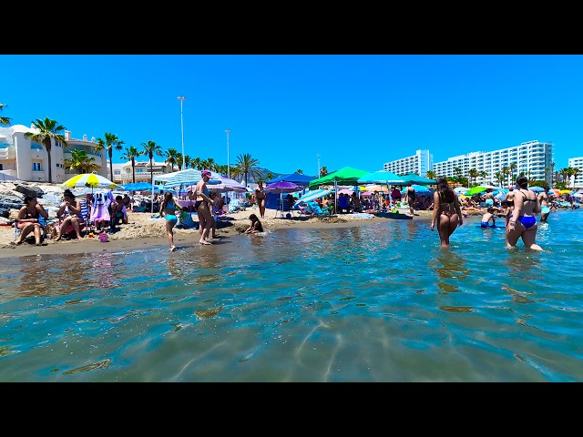 La Carihuela, Torremolinos Spain 4K Beach Walk | Along the Entire Beach – Costa del Sol May 2026