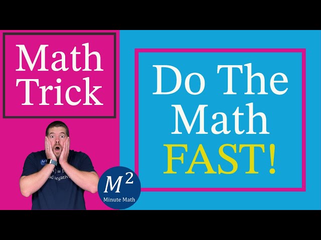 5 Minute Math Tricks for Fast Calculations! #mentalmath