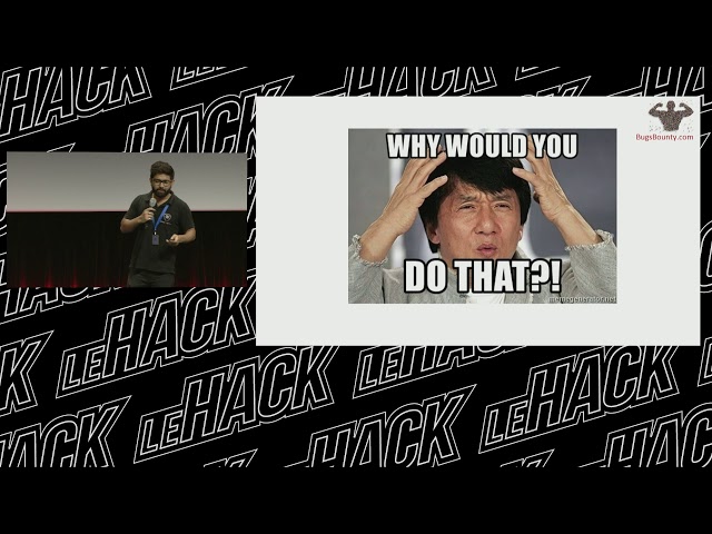 Hacking 50 millions users using 123456 - Himanshu Shamra & Aman Sachdev - leHACK 2019