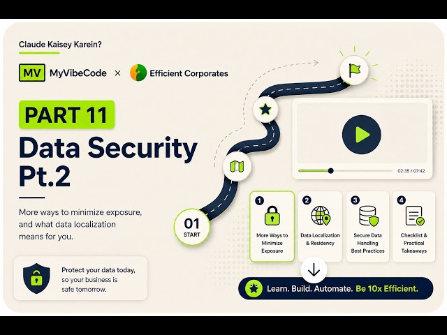 Claude AI Data Security, Localization & Privacy Explained | Ep.11