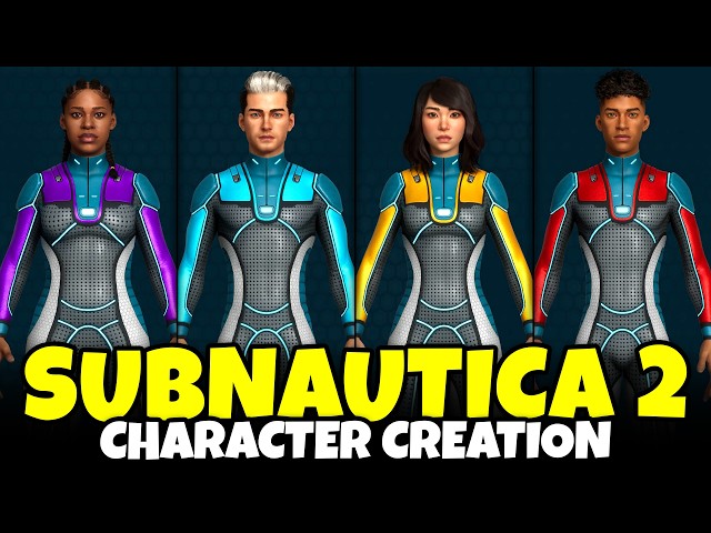 Subnautica 2 Character Creation (Full Male & Female Customization, All Options, More!)