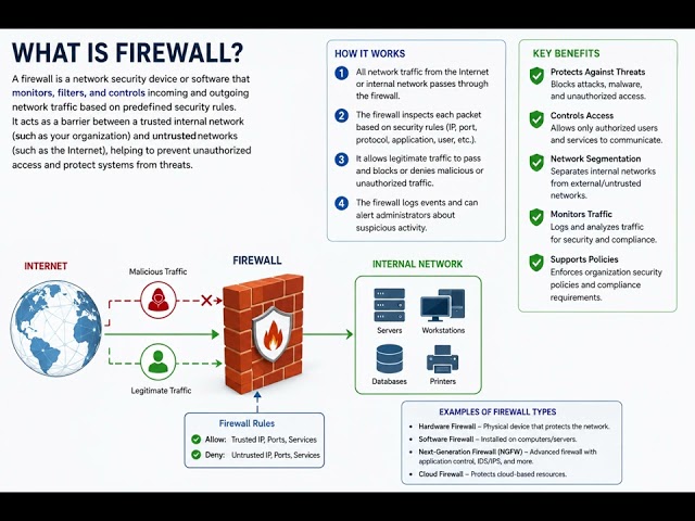 What is a Firewall   Network Security Basics