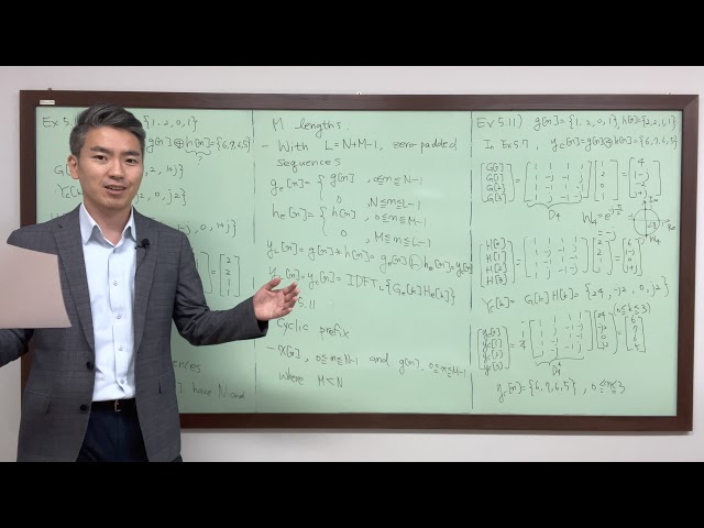 [디지털신호처리] (30) Ch 5.10 Linear Convolution Using DFT (1/2)