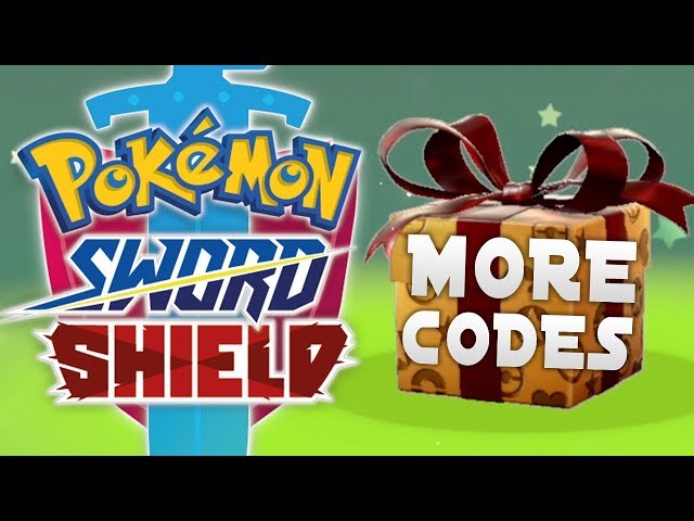 MORE MYSTERY GIFT CODES in Pokemon Sword & Pokemon Shield