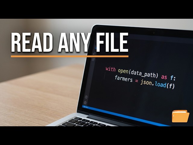 How to Read Any Data File in Python (CSV, JSON, and Paths Explained)