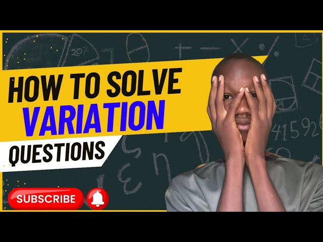 How to Solve All Types of Variation in Math | Direct, Inverse & Joint Explained